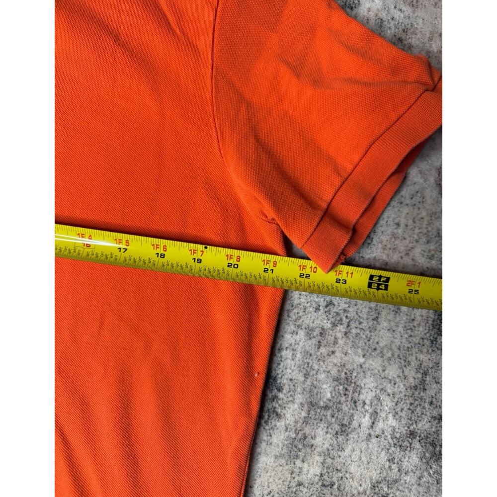 Gap Classic Fit Orange Short Sleeve Polo Shirt L - Picture 5 of 7